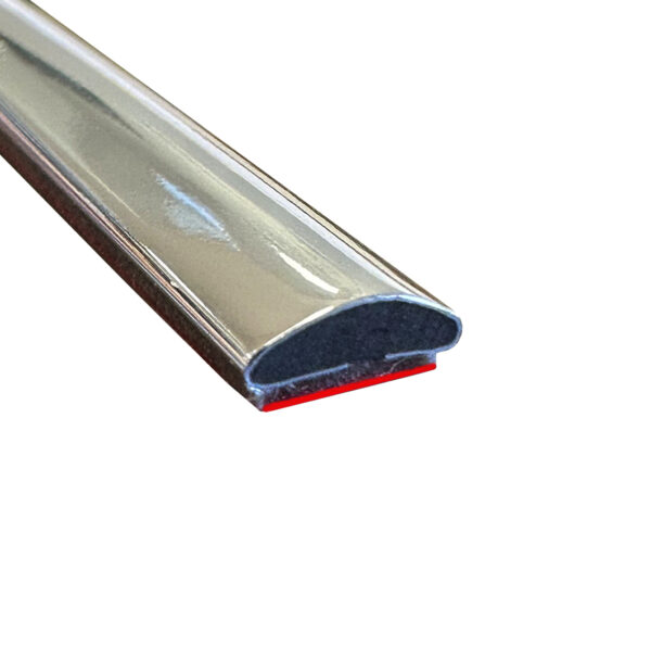 Moldura cromada auto adhesiva