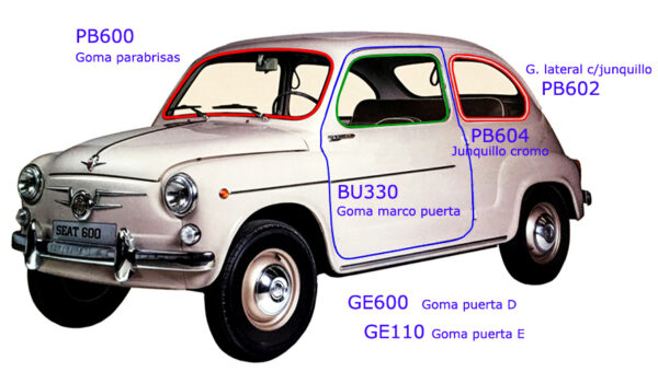 Seat 600D/E - Imagen 2