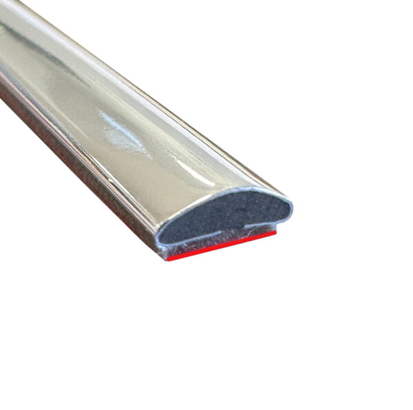 Moldura cromada auto adhesiva